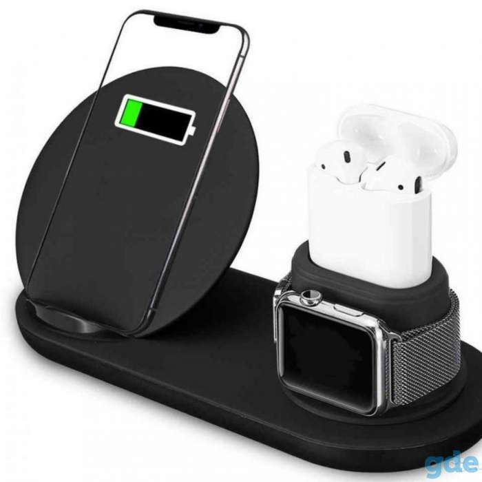 Беспроводное зарядное устройство Veila Fast Charge 3 in 1, фотография 2