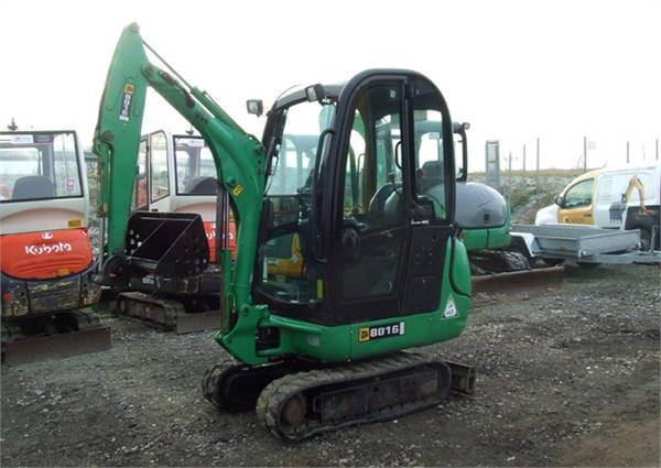 Мини экскаватор JCB 8016-2006г., фотография 1
