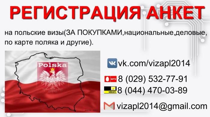 Заполнение и РЕГИСТРАЦИЯ визовых анкет , фотография 1