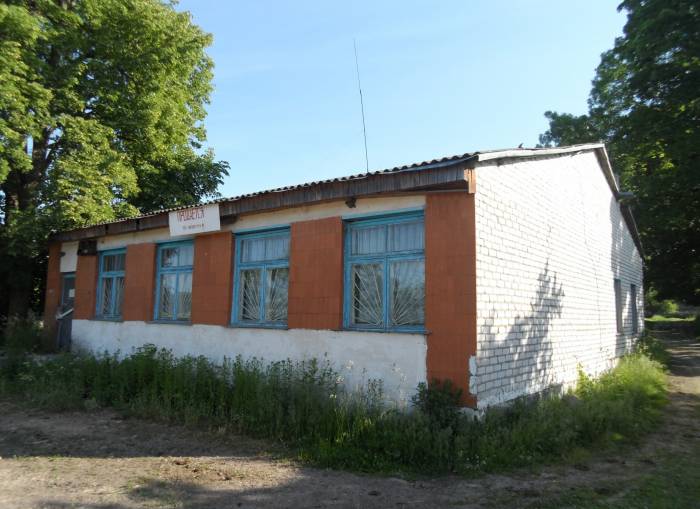 Здание бывшего магазина д. Анкуды Ошмянского района, фотография 1