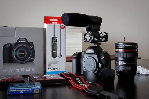 Canon EOS 5D Mark III 22.3MP DSLR камеры Kit, фотография 1