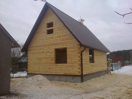 Строим дома из профилированного бруса, свое производство, не дорого, фотография 5