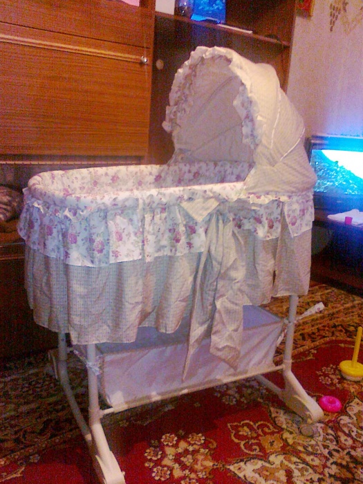 Продам детскую кровать-колыбель, фотография 1