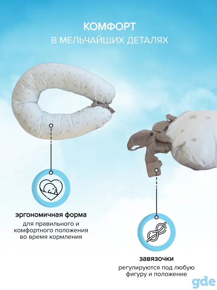 Подушка для кормящих мам, фотография 3