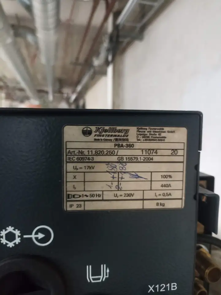 Пульт управления плазмотрона.KJELLBERG PGK производство Германия., фотография 3