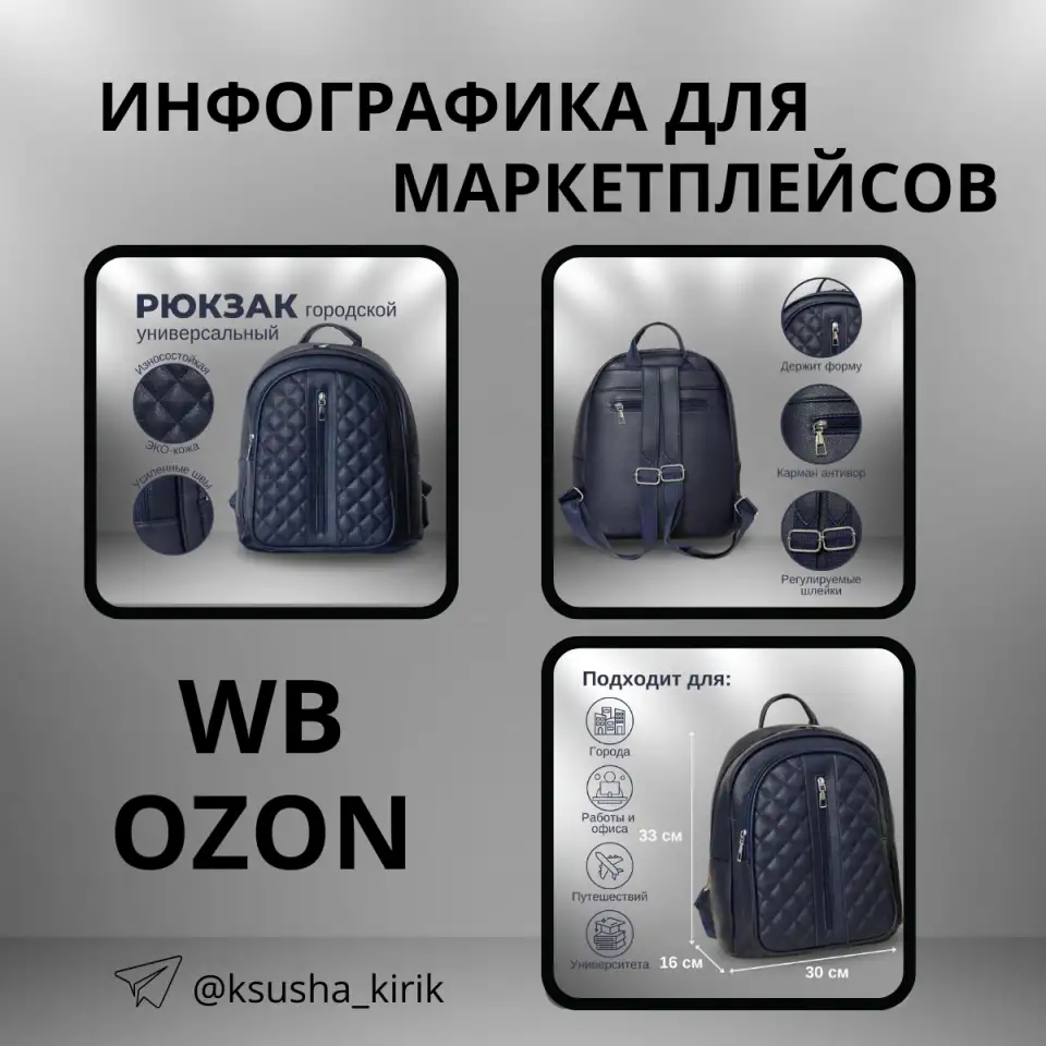 Инфографика для маркетплейсов, фотография 5