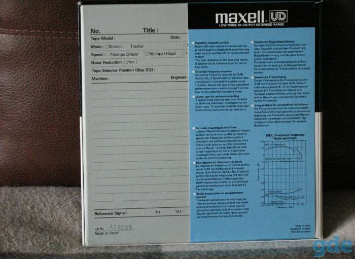 Кассеты бобины Свема , Maxell, фотография 9