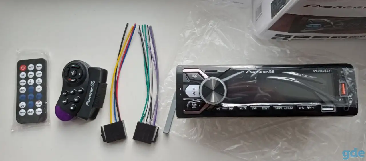 АВТОМАГНИТОЛА PIONEER MVH-Y8059MBT (MVH-Y8058MBT), фотография 5
