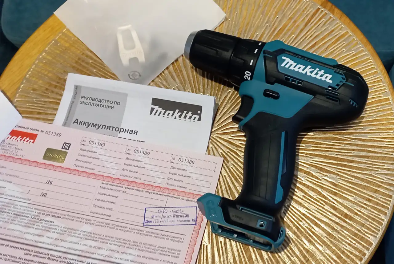 Дрель-шуруповерт Makita DF333DWAE, фотография 5