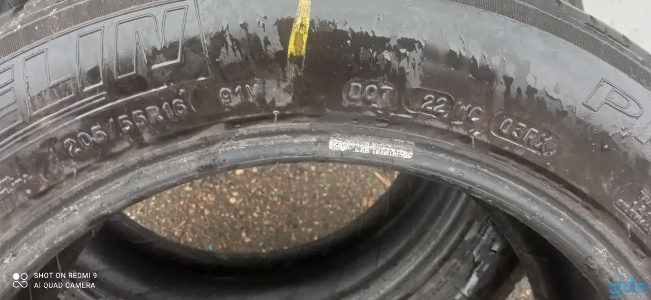 Шины пара Michelin Primacy, лето, на докат 205x55xR16, фотография 4