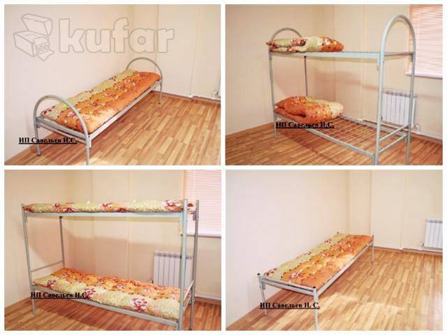 Металлические кровати эконом.класса, фотография 1