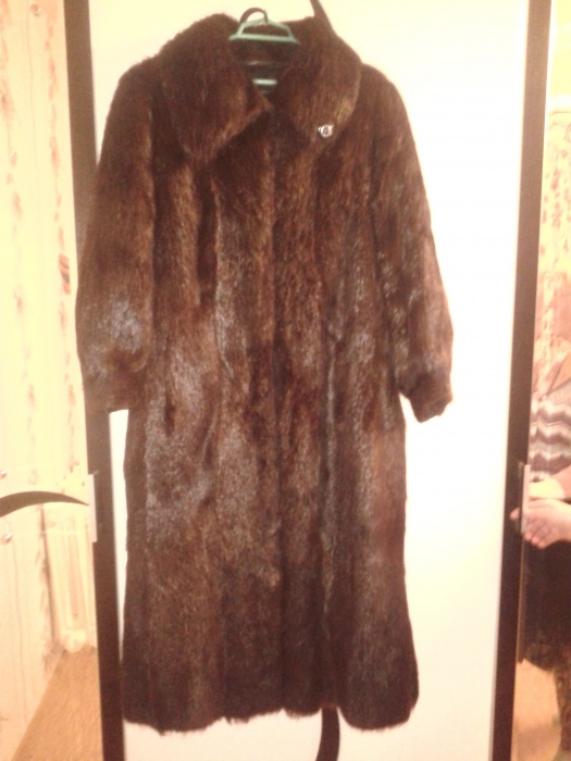 Продам нутриевую шубу., фотография 1