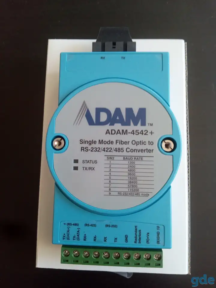 Преобразователь Advantech ADAM 4542+ (оптика/Ethernet), фотография 2