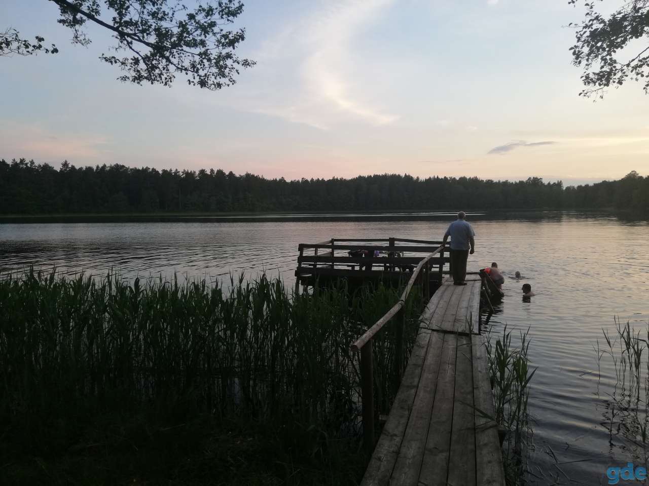 Дом на берегу озкра, Гродненская обл, р-н, д. Каймина горнач, фотография 4