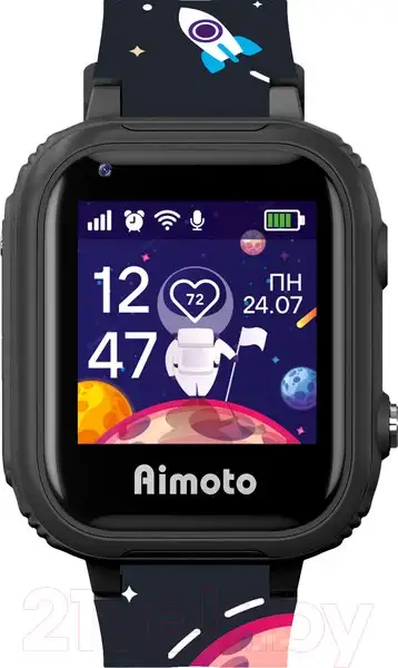 Умные детские смартчасы Aimoto pro 4G, Фламинго, фотография 1