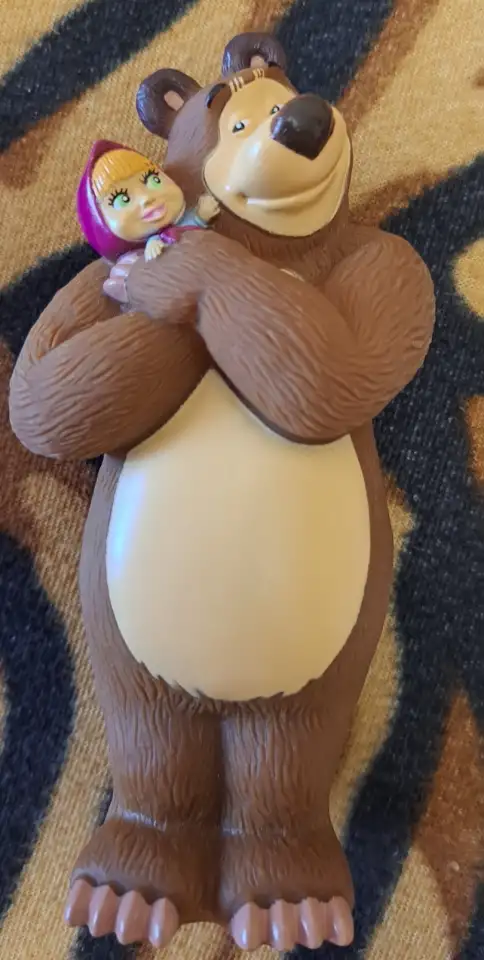 Маша и Медведь, резиновые игрушки-4шт, фотография 2