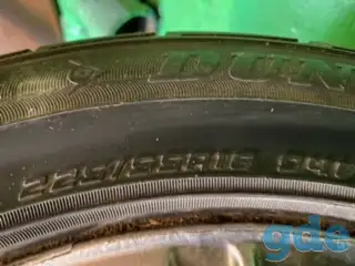 4 бу литые диски PCD 5x114 16x7J ET40 c шинами 225 55R16, фотография 8