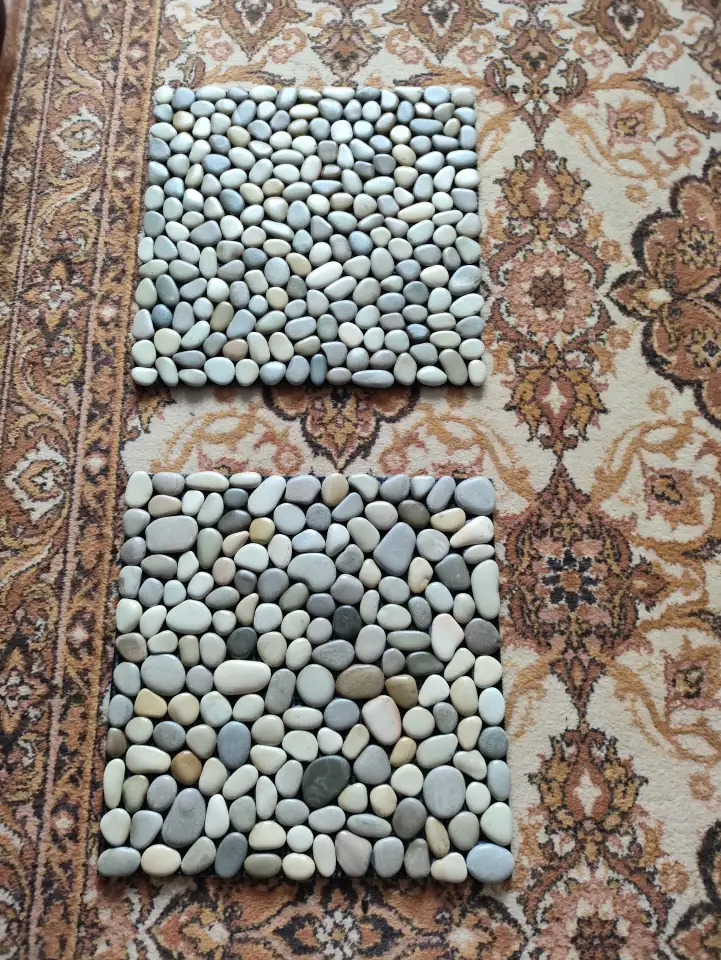Коврик из натуральной черноморской гальки, фотография 4