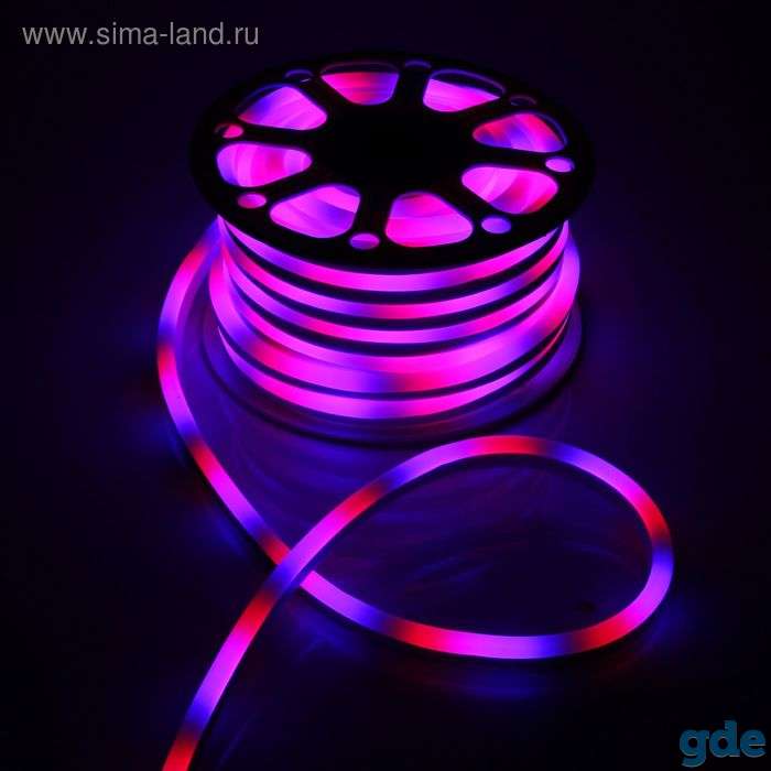 Гибкий неон круглый D 16 мм, 25 м. LED-120-SMD2835, 220 V, фотография 3