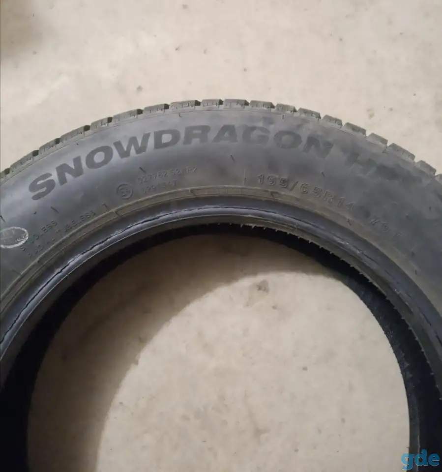Зимние шины Imperial Snowdragon HP 165/65 R14 б/у 1 сезон, фотография 2