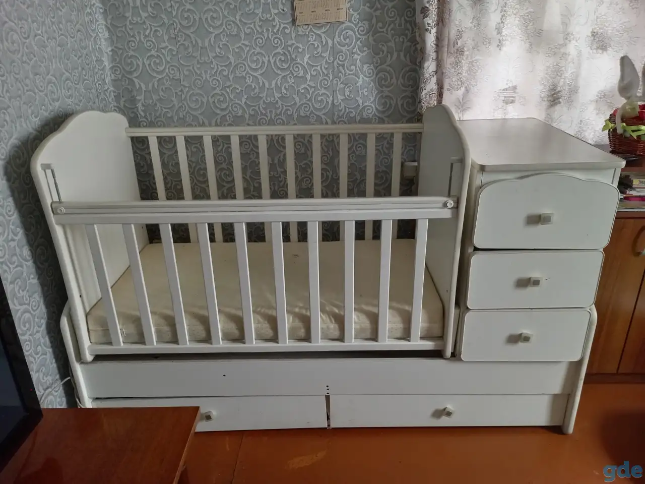 Продам детскую  кроватку, фотография 1