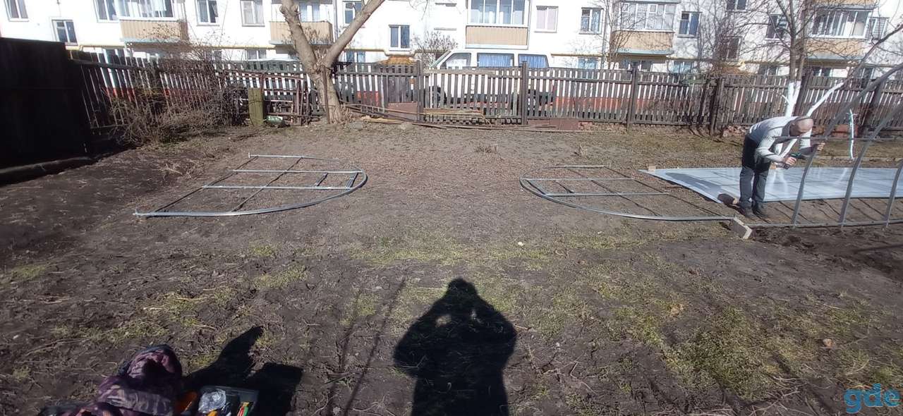 Сборка теплицы. В Копыле., фотография 3