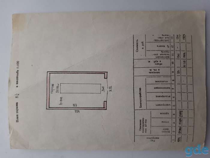 Продам гараж, ГОБК ,59А, блок 6, фотография 1
