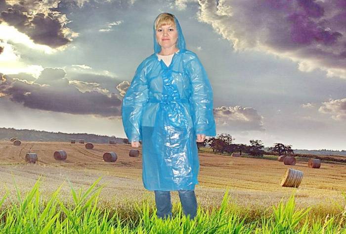Продам оптом плащ дождевик полиэтиленовый, фотография 3