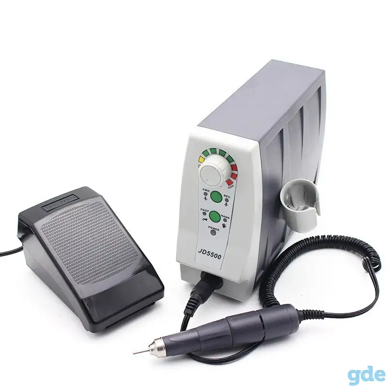 Машинка для маникюра и педикюра JSDA JD-5500 (темно-серая, 35000 оборотов) 85W (арт. 21518), фотография 1