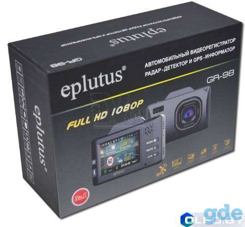 Радардетектор + регистратор Eplutus GR98, фотография 2