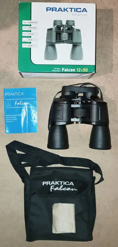 Бинокль Praktica Falkon 12x50, фотография 1