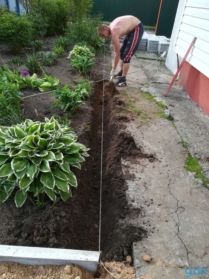Укладка тротуарной плитки, фотография 3