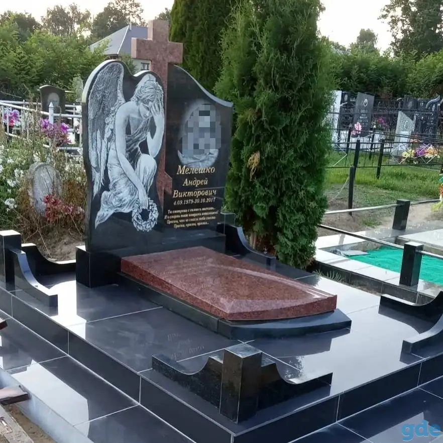 Памятники из гранита Слуцк, Солигорск, фотография 1
