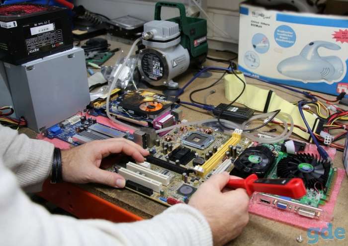 Ремонт материнской платы в ноутбуках Asus в Могилеве, фотография 1