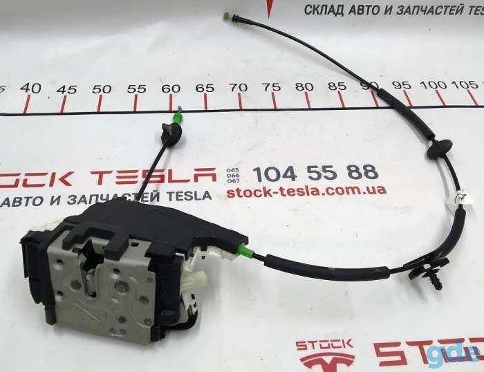 Зап. части для авто Tesla. Замок двери передней левой Tesla model XBAZ Door lock, front left {MX, фотография 2