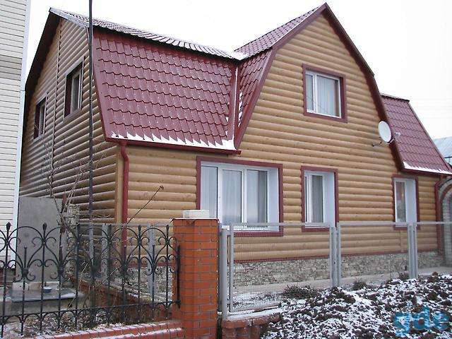 САЙДИНГ металлический БлокХаус Под Бревно ECOSTEEL, фотография 6
