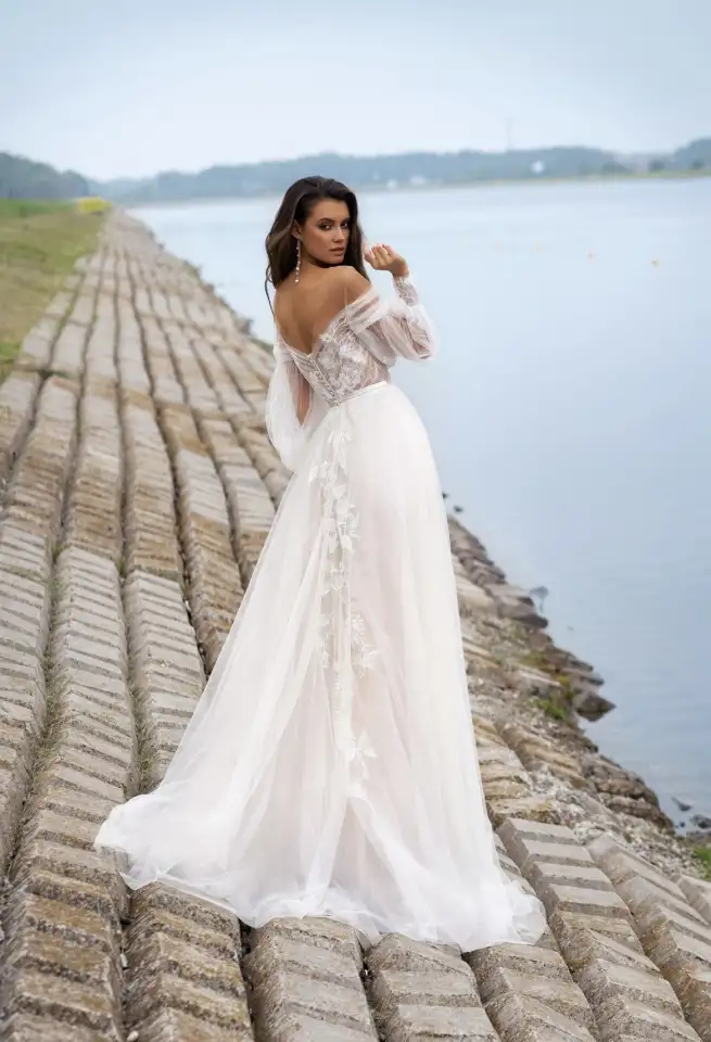 Свадебное, вечернее платье, фотография 3