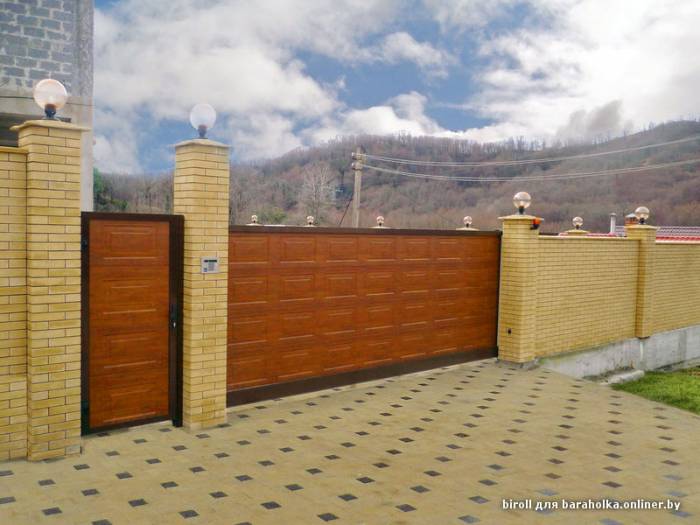 Ворота въездные, 3000*2000, 3500*2000 и др. Роллеты. Забор., фотография 1