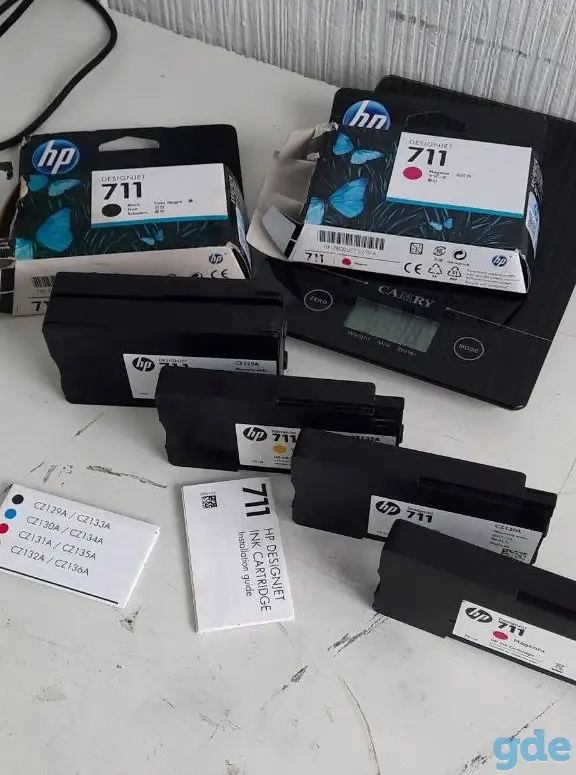 Картриджи HP 711 ОРИГИНАЛЬНЫЕ, фотография 4