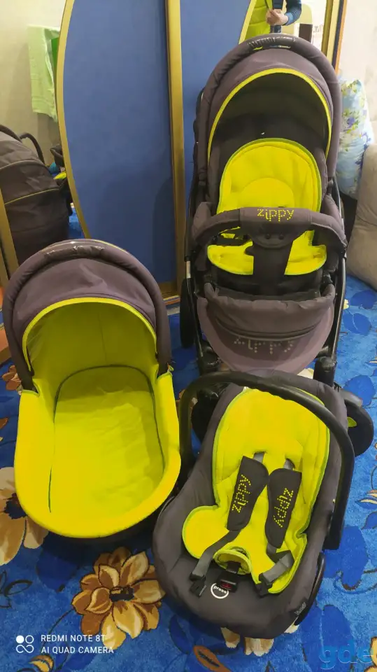 Продам коляску 3в1 Zippy Tutis, фотография 2