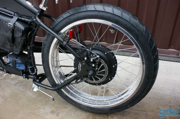Электровелосипед Jaguar Extreme Chrome 1500W, фотография 4