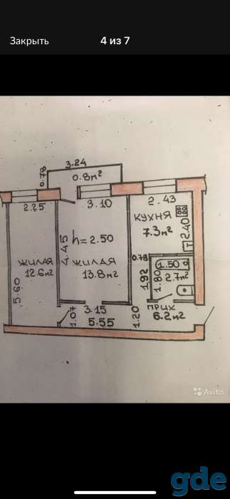 Продам двухкомнатную квартиру, Снежкова 17, фотография 4