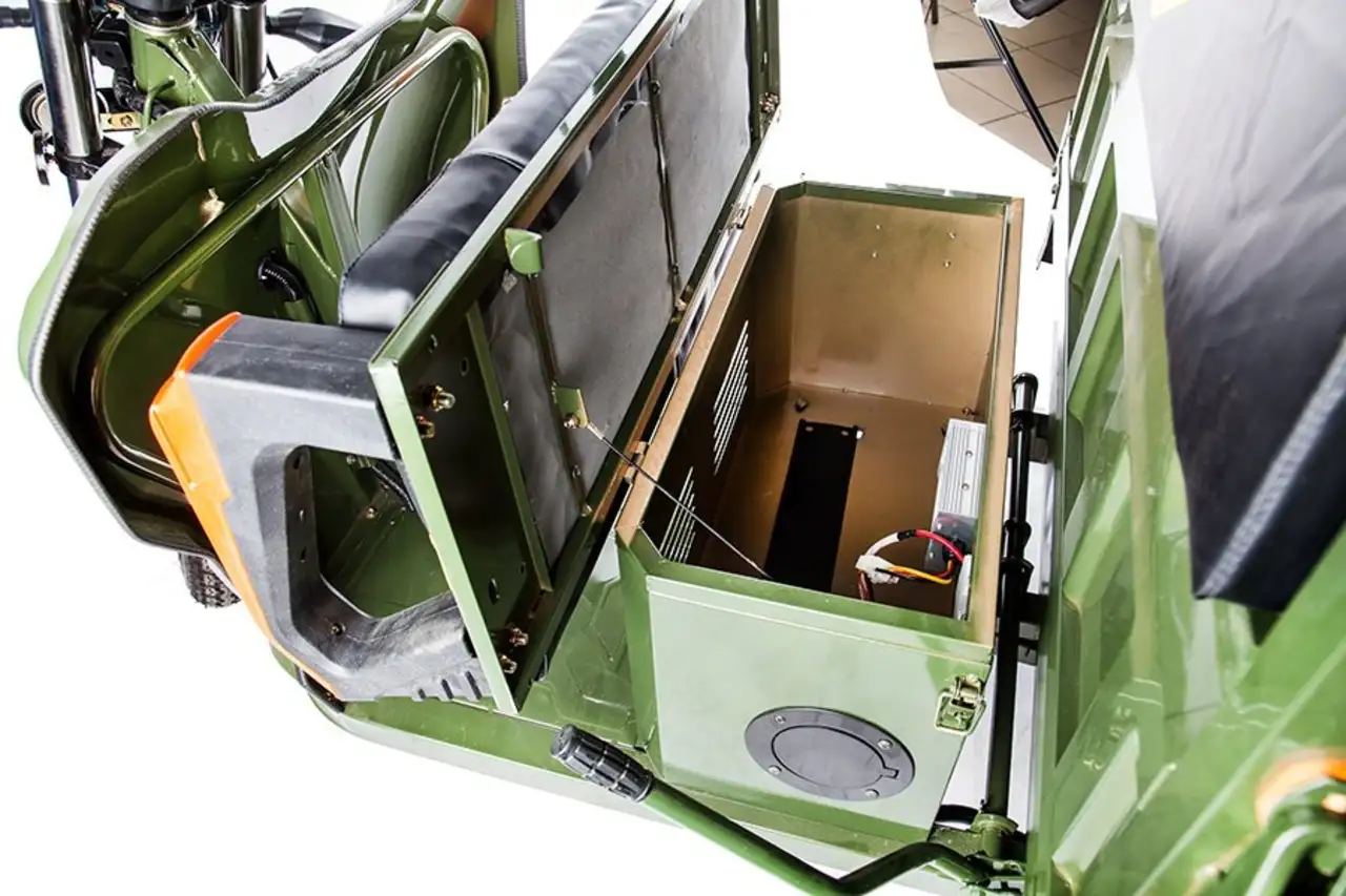 Грузовой электротрицикл rutrike дукат 1500 60v1000w, фотография 8