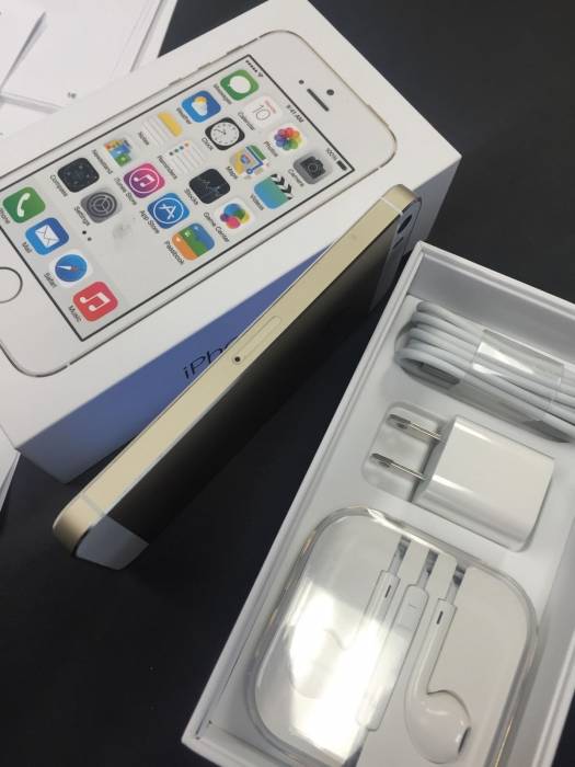 Apple IPhone 5S золото / белый 64Gb русифицирован разблокирован, фотография 4