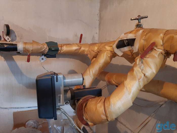 Продам тепловой счетчик  б/у и комплект оборудования теплового снабжения., фотография 1