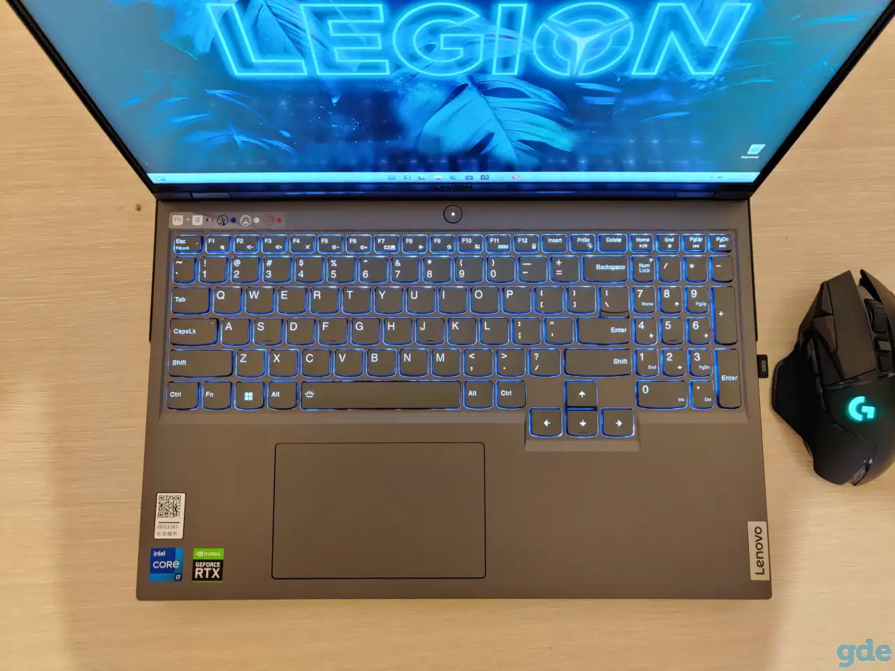 Ноутбук Lenovo legion Y9000P (i7-12700+RTX-3070ti), фотография 3