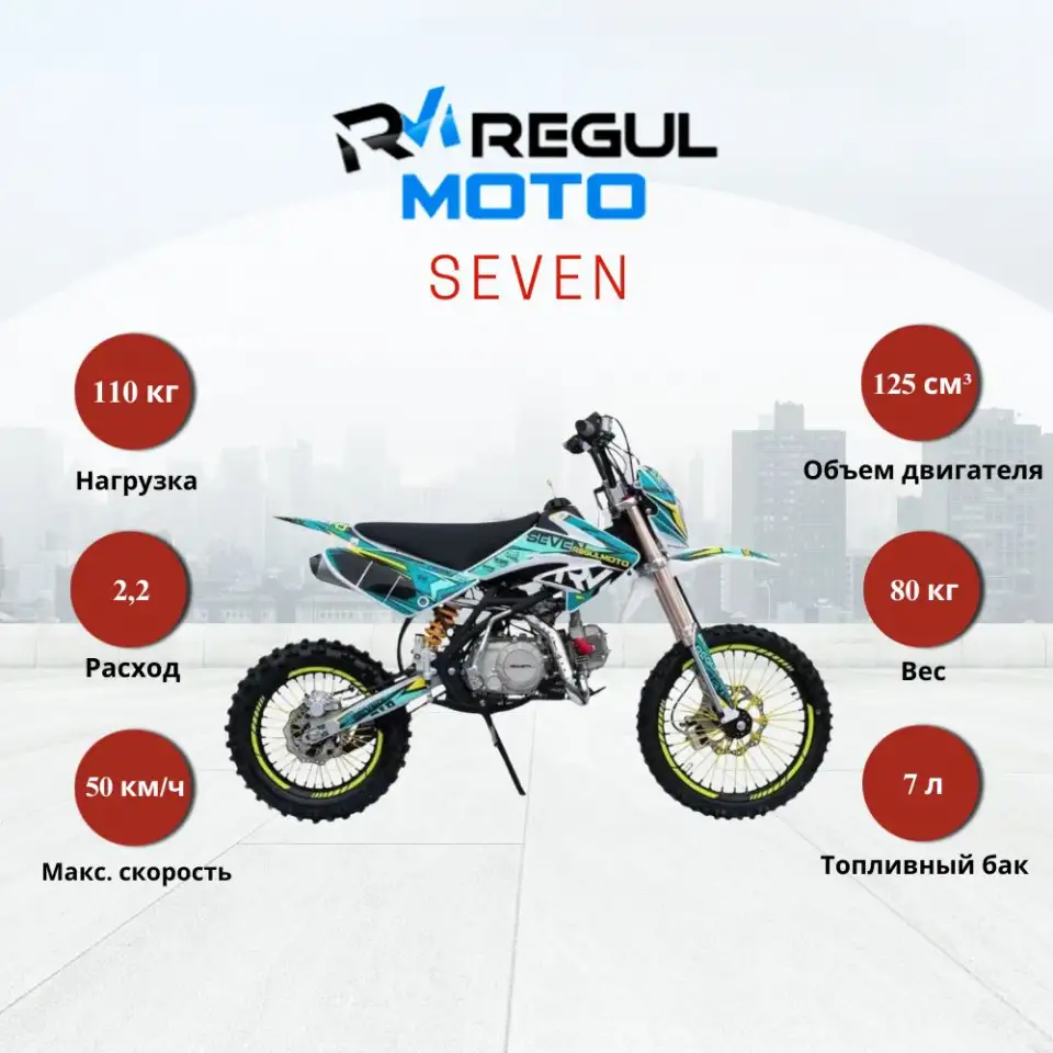 Питбайк Regulmoto SEVEN, фотография 1