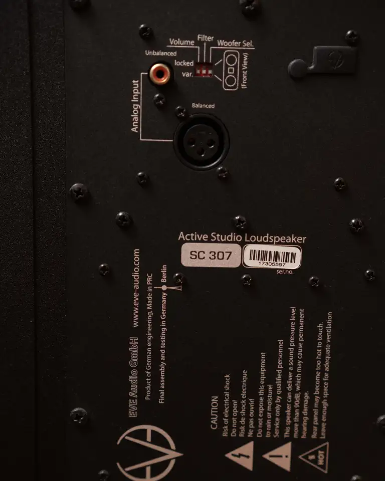 Студийные мониторы EVE Audio SC307 пара, фотография 4