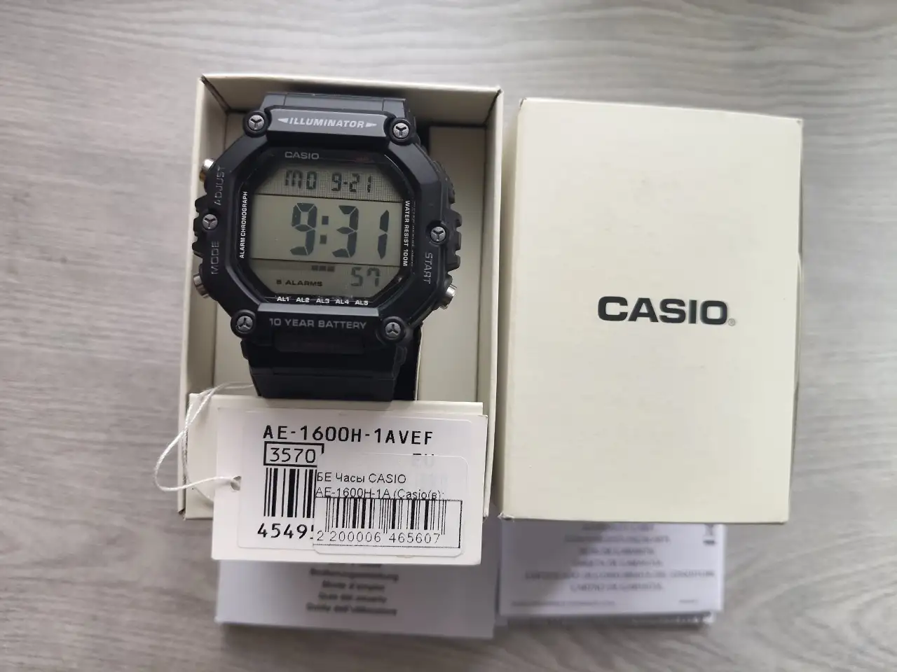 часы Casio новые оригиналподарок, фотография 2