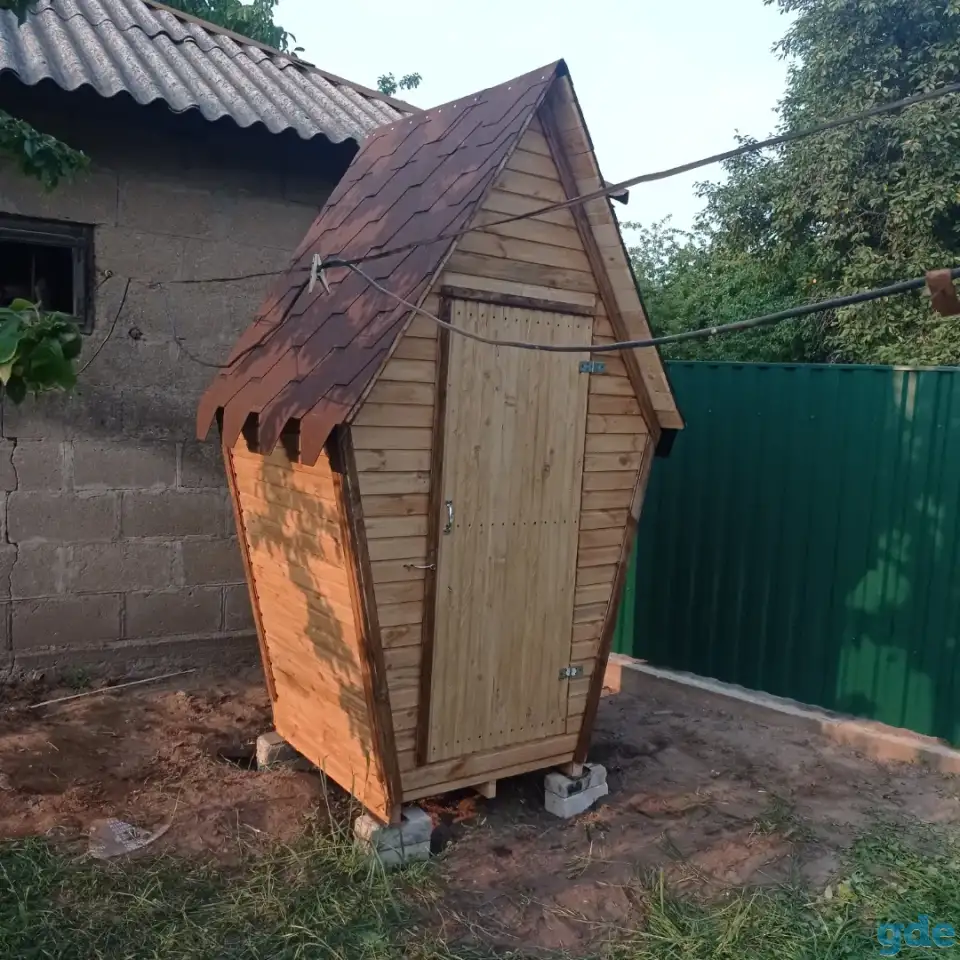 Туалет дачный, фотография 3